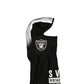 Las Vegas Raiders 2025 Functional Fandom Black Balaclava Hoodie