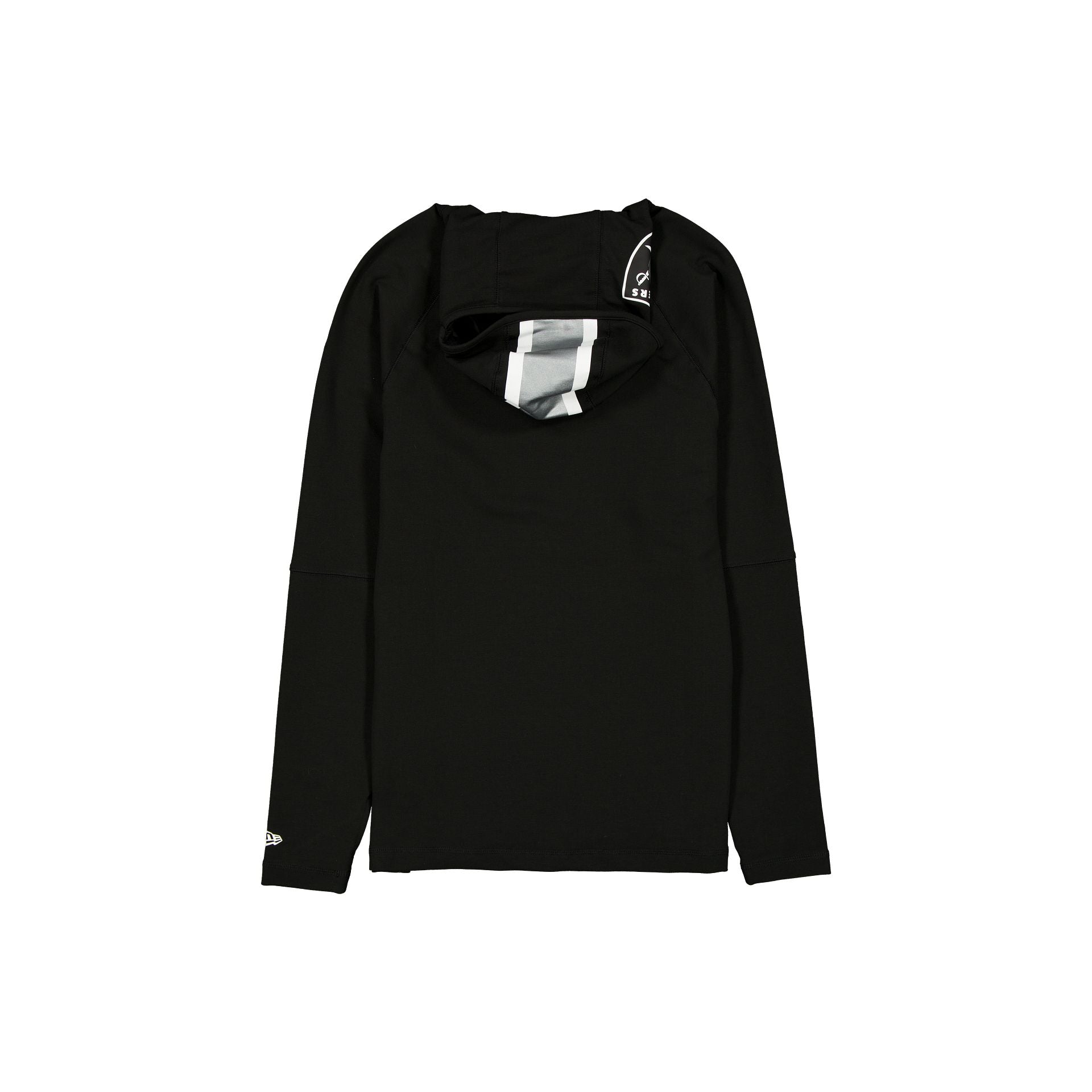 Las Vegas Raiders 2025 Functional Fandom Black Balaclava Hoodie