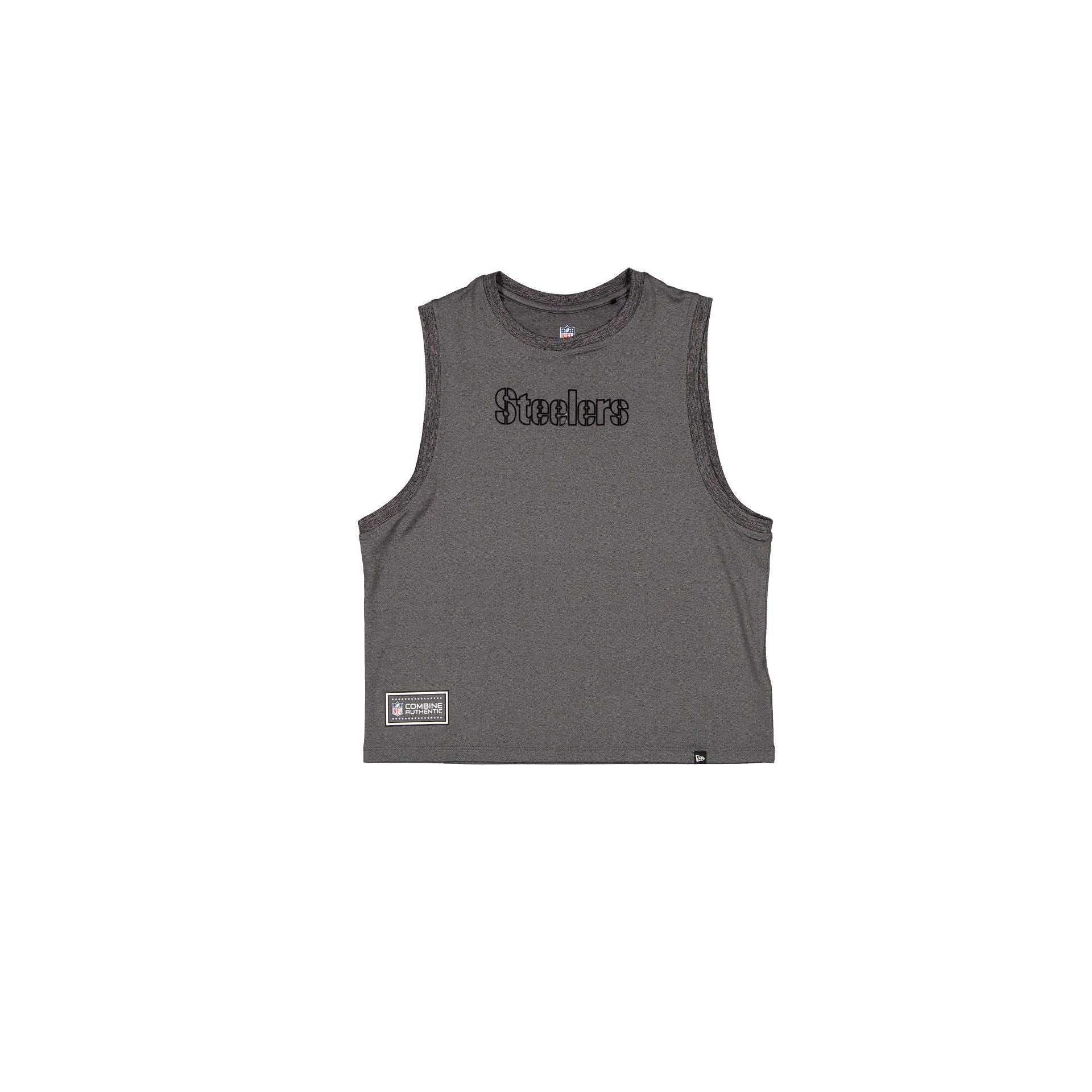 Pittsburgh Steelers 2025 Functional Fandom Gray Women's Tank Top