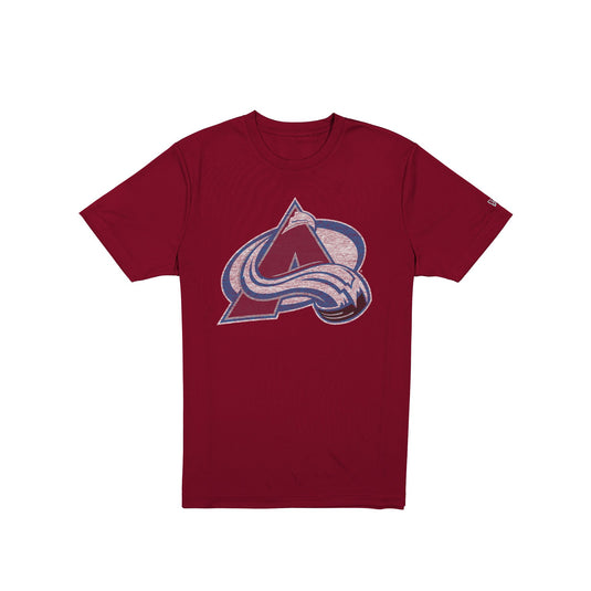 Colorado Avalanche Wash Logo Short-Sleeve T-Shirt - New Era Cap