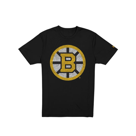 Boston Bruins Wash Logo Short-Sleeve T-Shirt - New Era Cap