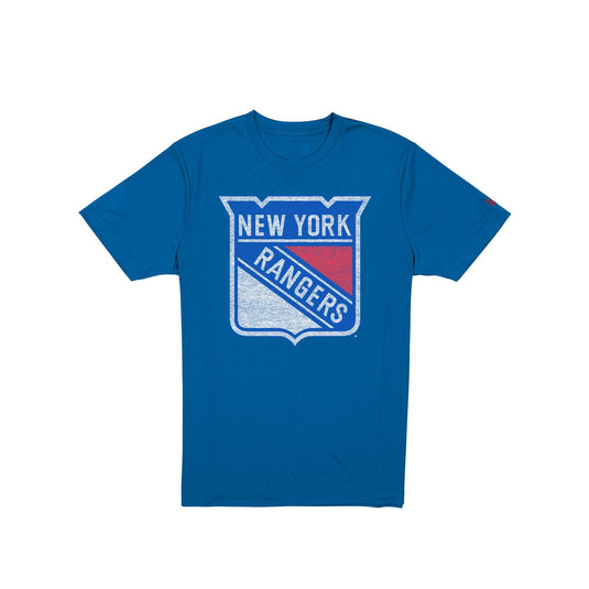 New York Rangers Wash Logo Short-Sleeve T-Shirt - New Era Cap