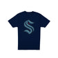 Seattle Kraken Wash Logo Short-Sleeve T-Shirt