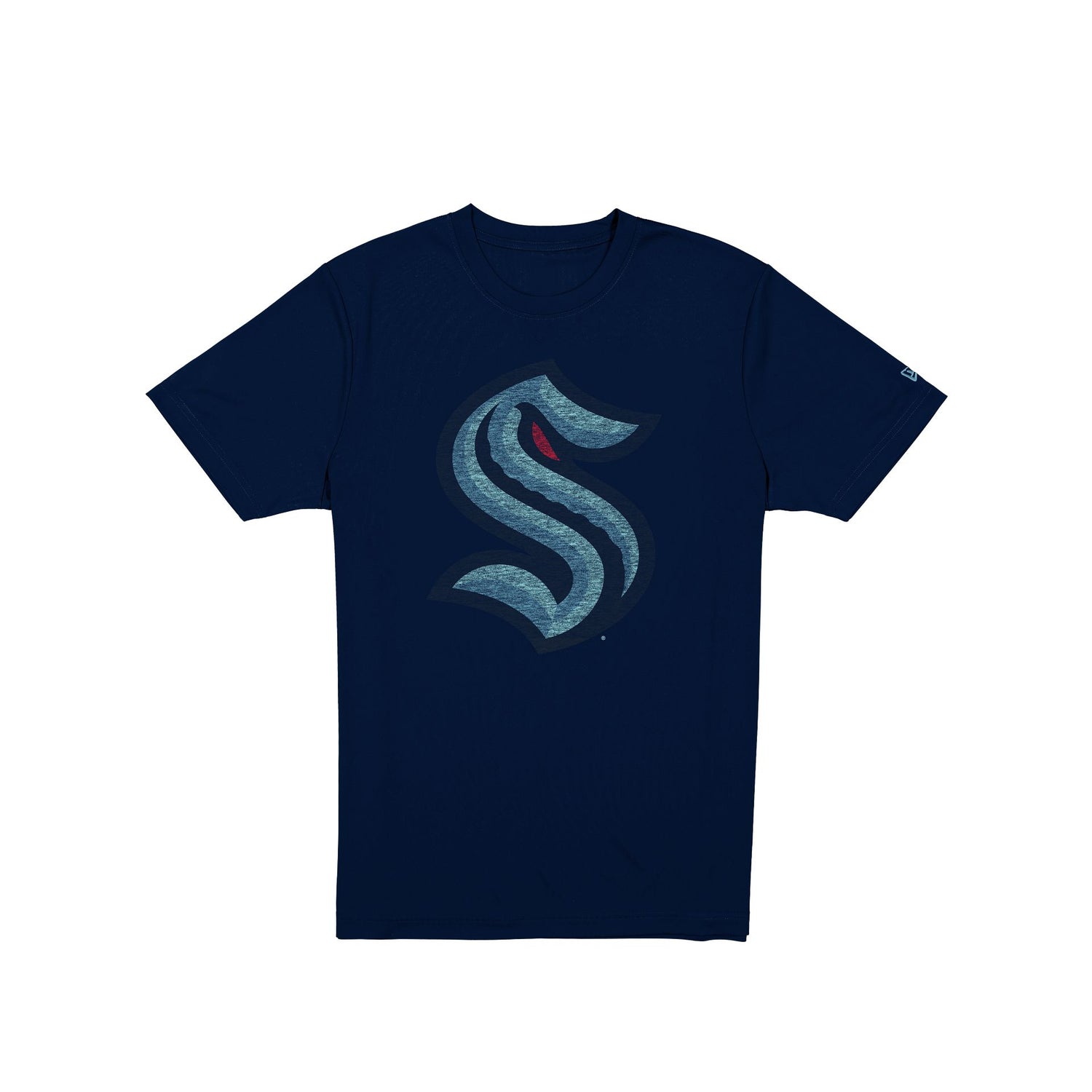 Seattle Kraken Wash Logo Short-Sleeve T-Shirt