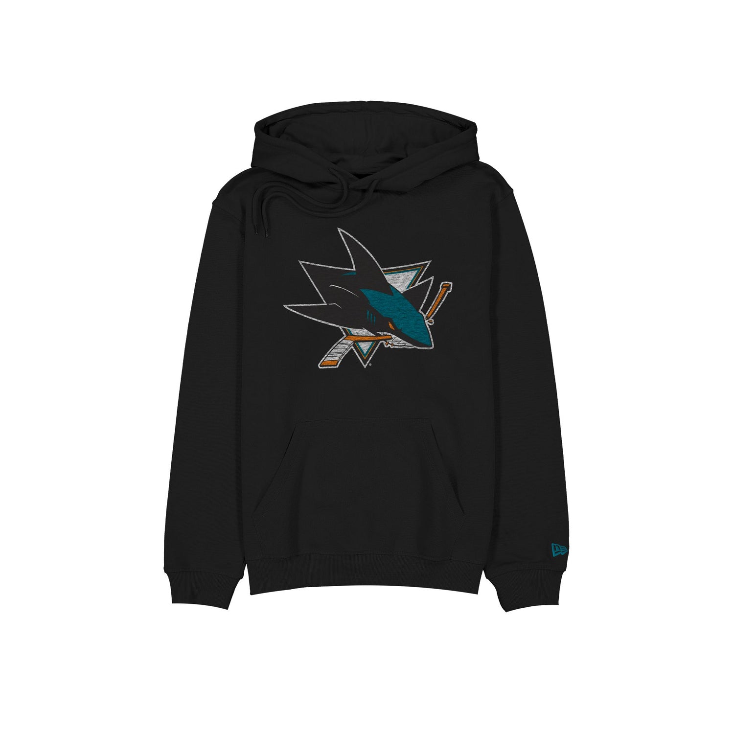 San Jose Sharks Wash Logo Hoodie