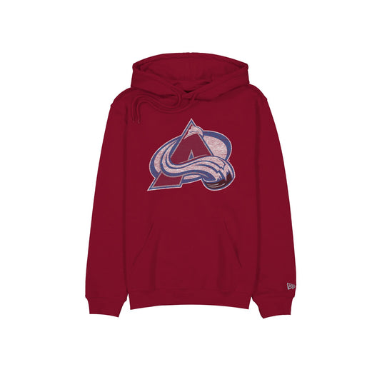 Colorado Avalanche Wash Logo Hoodie - New Era Cap