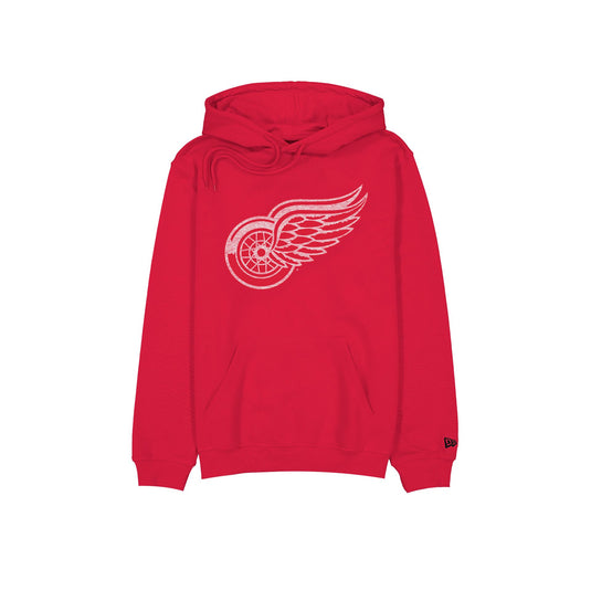 Detroit Red Wings Wash Logo Hoodie - New Era Cap