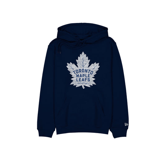 Toronto Maple Leafs Wash Logo Hoodie - New Era Cap