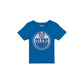 Edmonton Oilers Wash Logo Women's Short-Sleeve T-Shirt