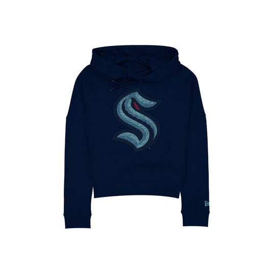 Seattle Kraken Wash Logo Women's Hoodie - New Era Cap