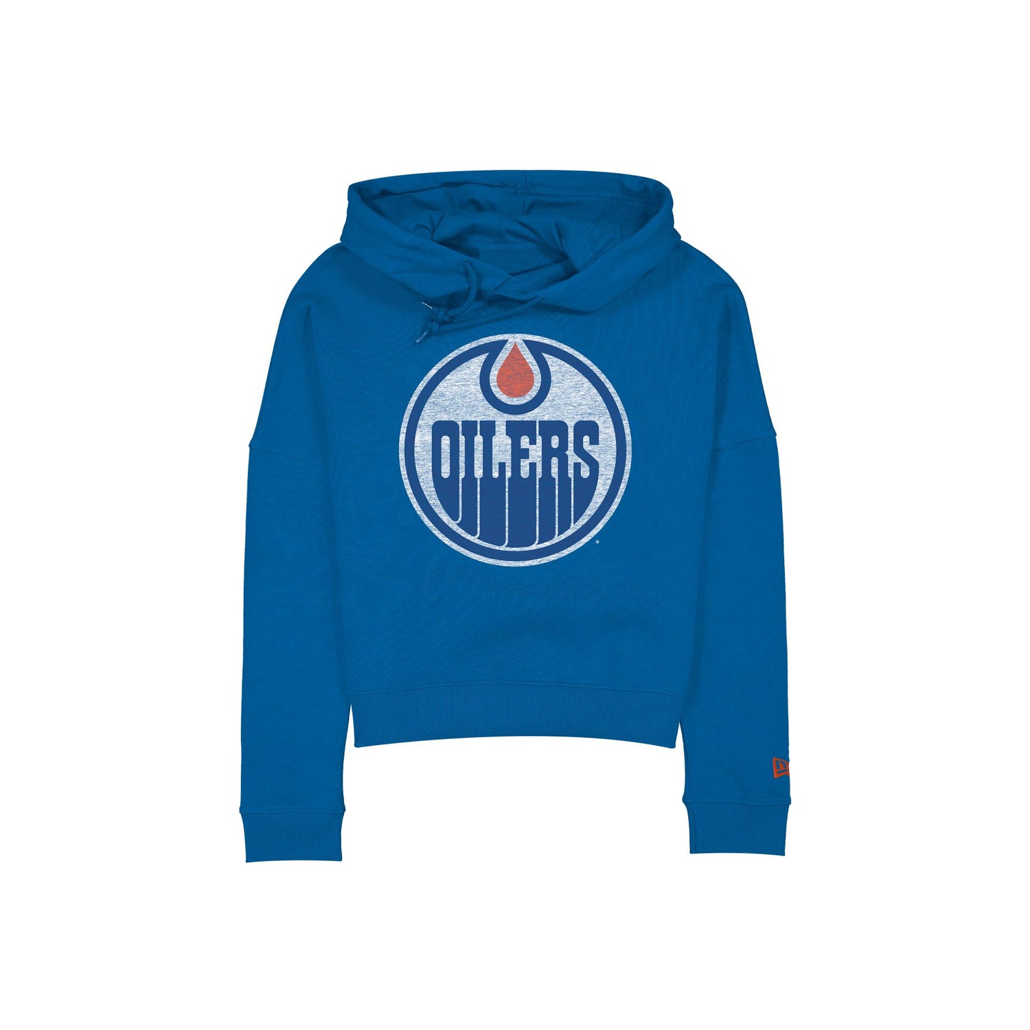 Edmonton Oilers Wash Logo Women's Hoodie