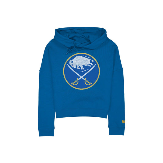 Buffalo Sabres Wash Logo Women's Hoodie - New Era Cap