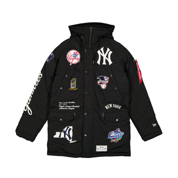 M New York Yankees ジャケット MLBロゴ付き 60684010_JACKET_MLBALPHA_25_NE