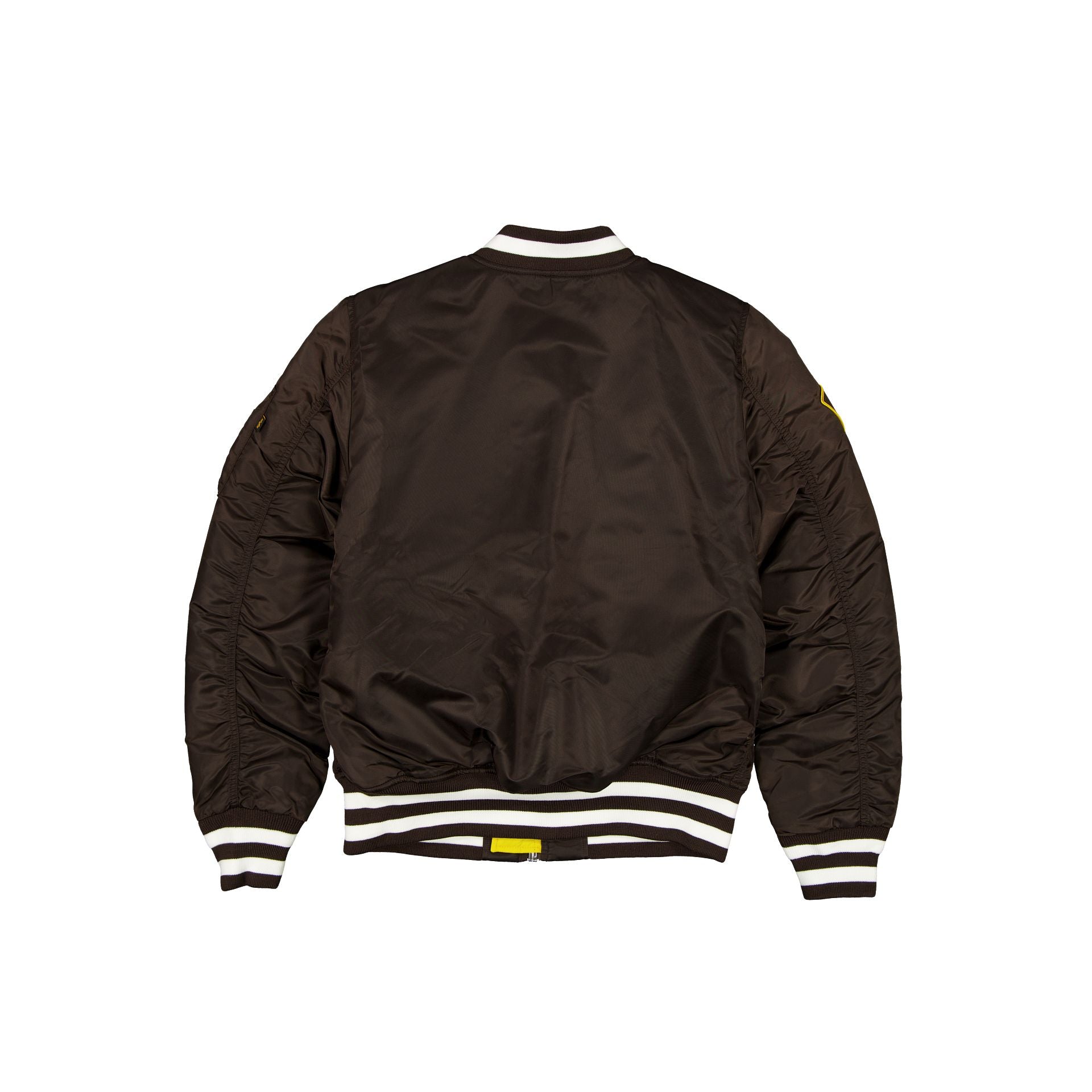 Alpha Industries x San Diego Padres Brown MA-1 Bomber Jacket – New