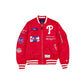 Alpha Industries x Philadelphia Phillies Red MA-1 Bomber Jacket