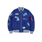 Alpha Industries x Detroit Lions Blue MA-1 Bomber Jacket