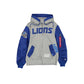 Alpha Industries x Detroit Lions Gray MA-1 Full Zip Fleece Jacket