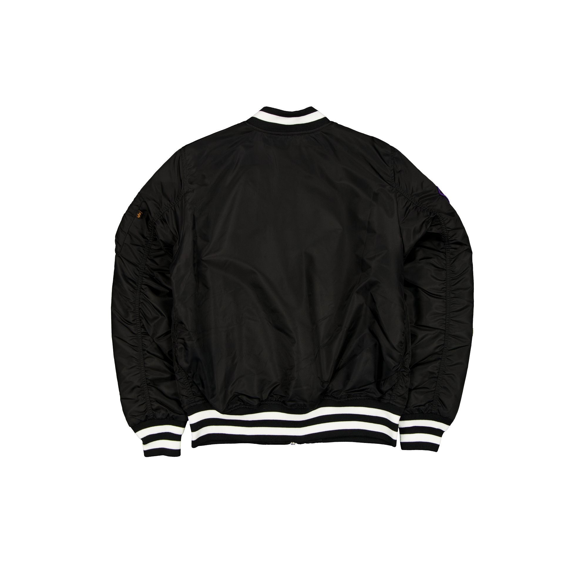 Alpha Industries x Baltimore Ravens Black MA-1 Bomber Jacket – New