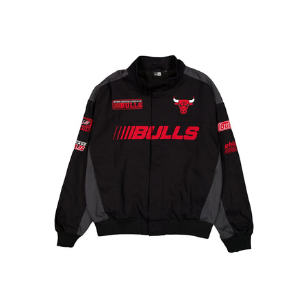 Chicago Bulls Black Motorsports Jacket