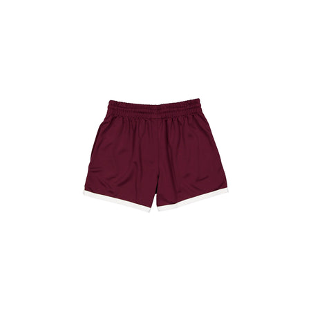 Chicago Bulls Logo Dark Red Shorts