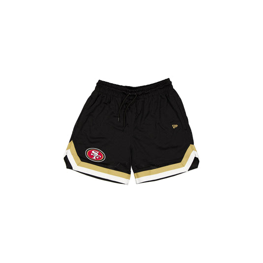 San Francisco 49ers Mesh Black Shorts - New Era Cap
