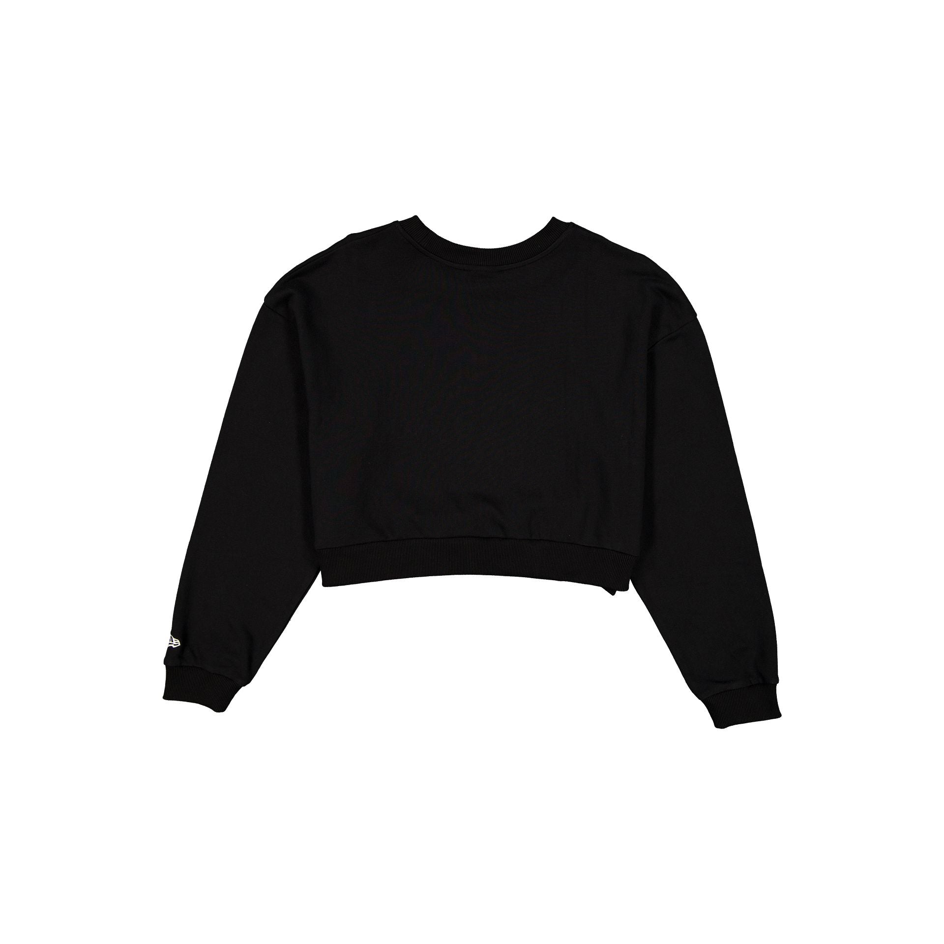 New York Yankees League Essential Cropped Black Women's Crewneck