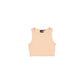 New York Yankees Tonel Cropped Rib Pastel Pink Women's Tank Top