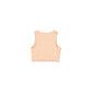 New York Yankees Tonel Cropped Rib Pastel Pink Women's Tank Top