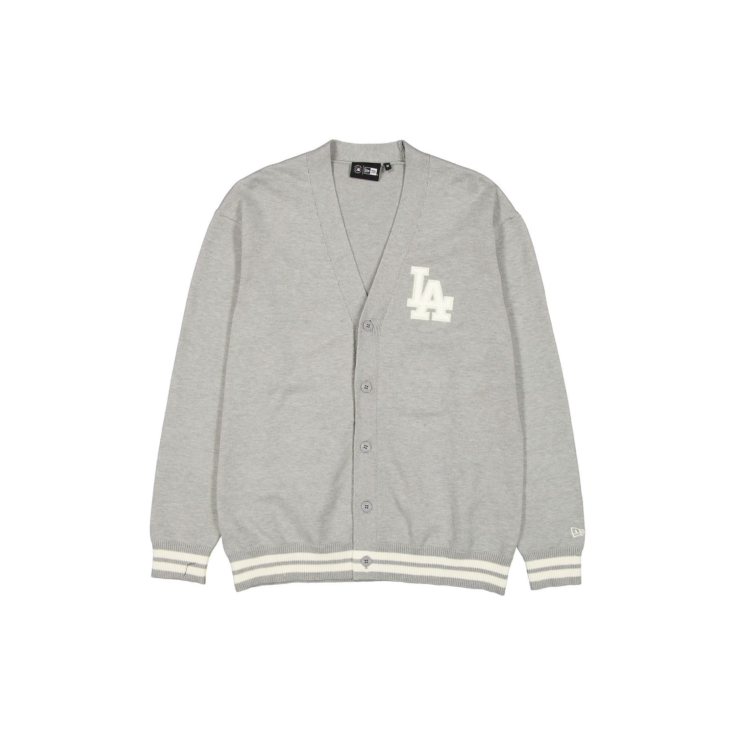 Los Angeles Dodgers Gray Knit Cardigan
