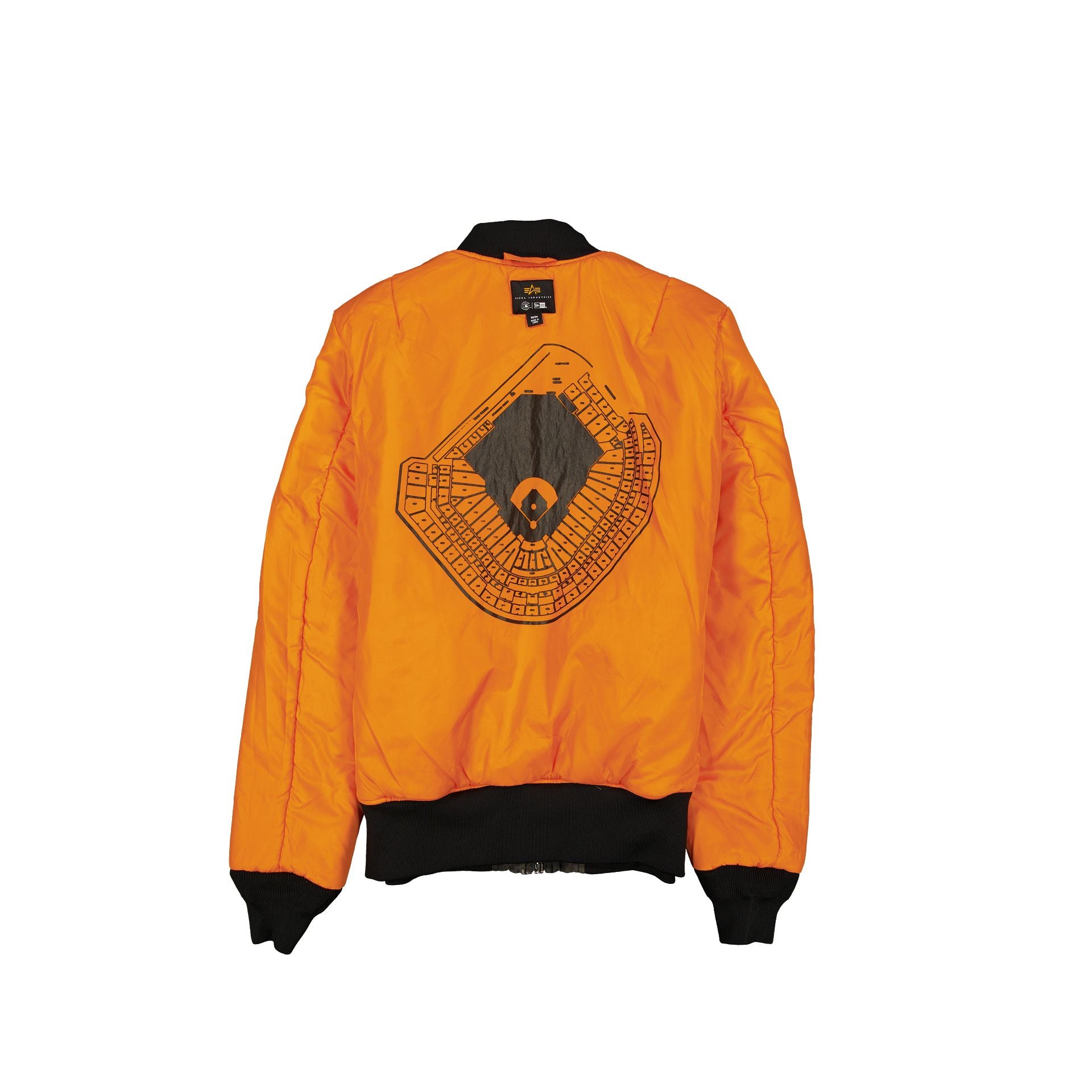Ma Alpha Industries Orange Camo Alpha Industries Jacke MA-1 VF 59