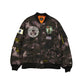 Alpha Industries x Boston Celtics Black Camo MA-1 Bomber Jacket