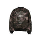 Alpha Industries x Buffalo Sabres Black Camo MA-1 Bomber Jacket