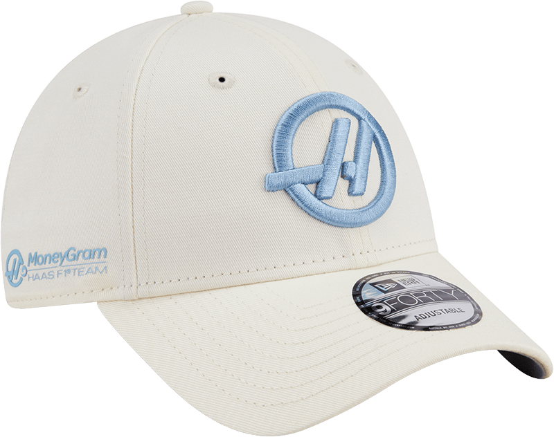 TGR Haas F1 Team Chrome White 9FORTY Adjustable Hat