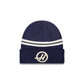 MoneyGram Haas F1 Team Light Navy Cuff Knit Beanie