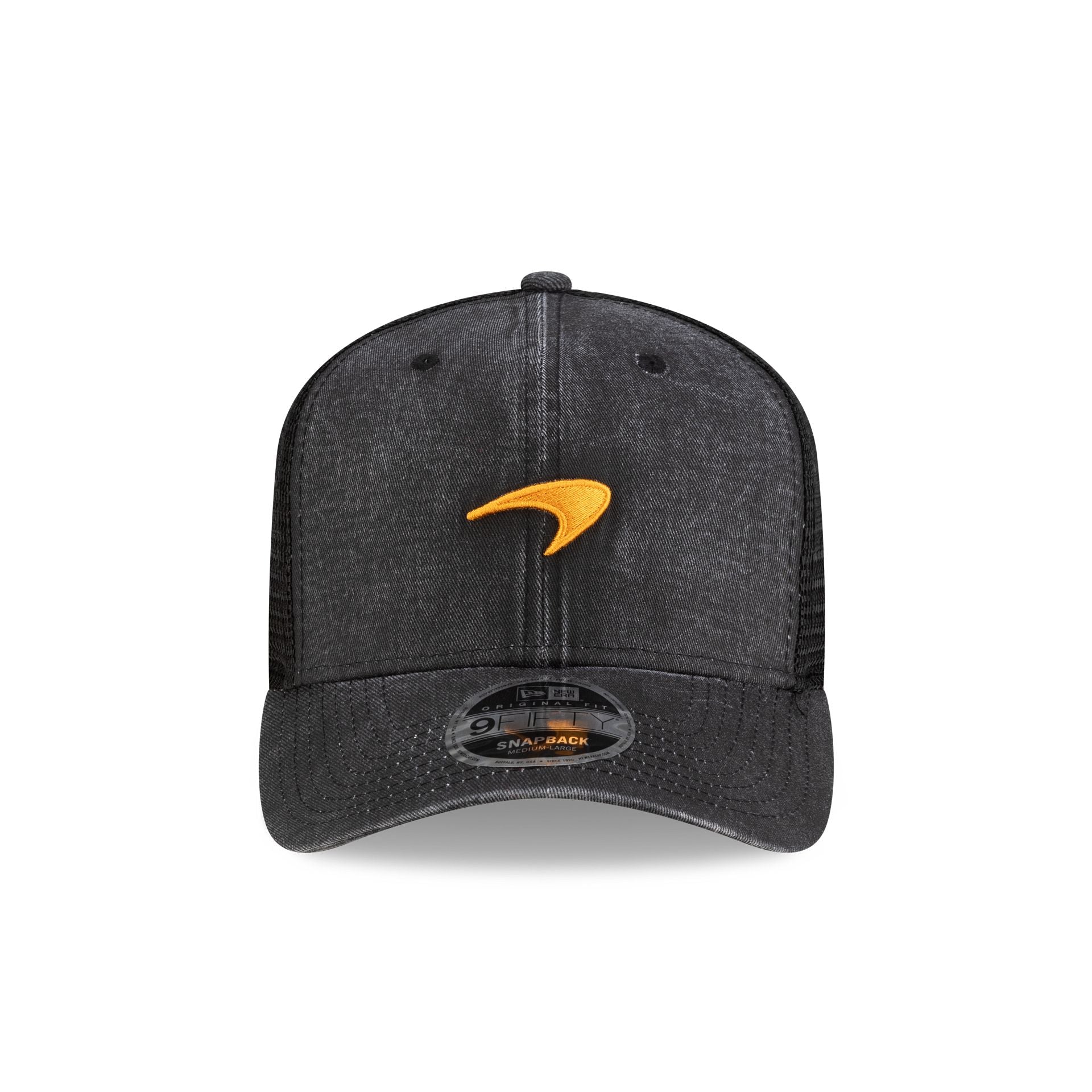 McLaren Formula 1 Team Washed Black 9FIFTY Snapback Hat