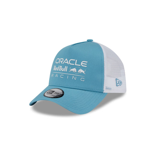 Oracle Red Bull Racing Blue Foam 9FORTY A-Frame Trucker Hat - New Era Cap