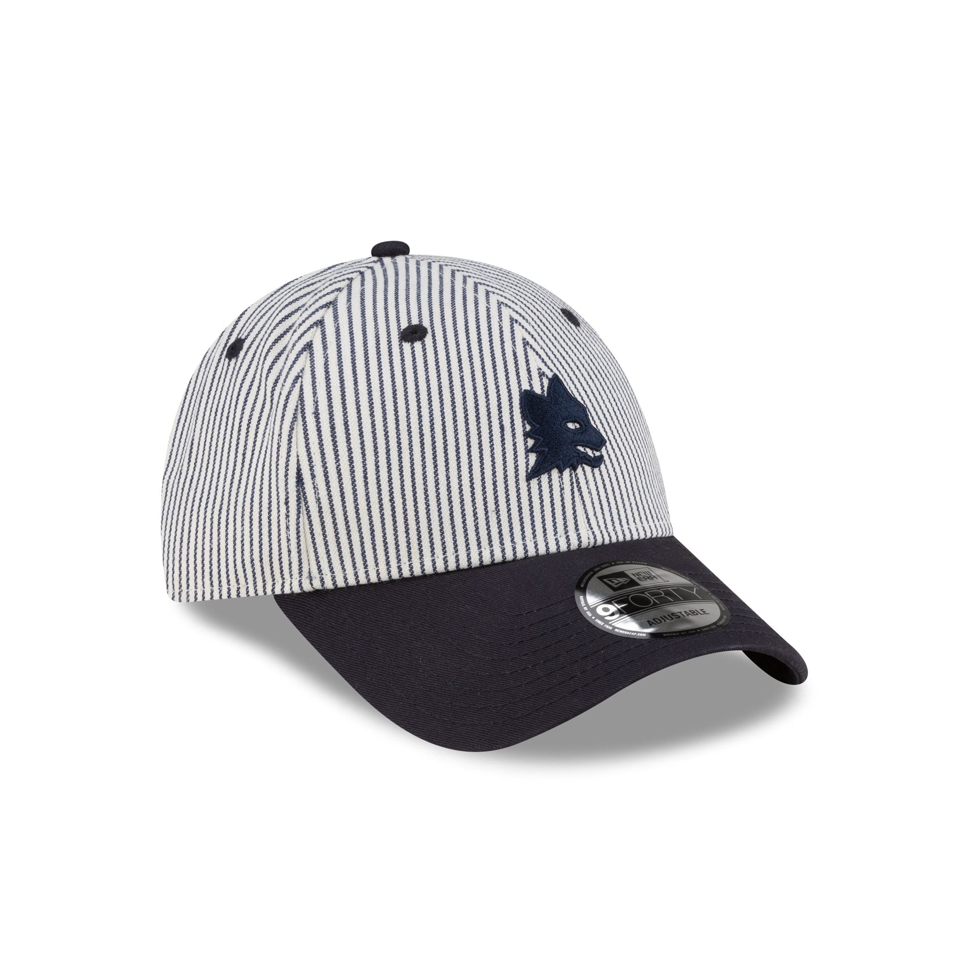 AS Roma Pinstripe 9FORTY Adjustable Hat