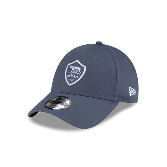 AS Roma Calming Blue 9FORTY Adjustable Hat - New Era Cap
