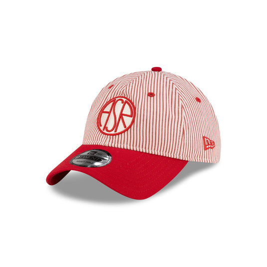 AS Roma Pinstripe 9TWENTY Adjustable Hat - New Era Cap