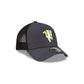 Manchester United FC Cyber Yellow Pop 9FORTY A-Frame Snapback Hat