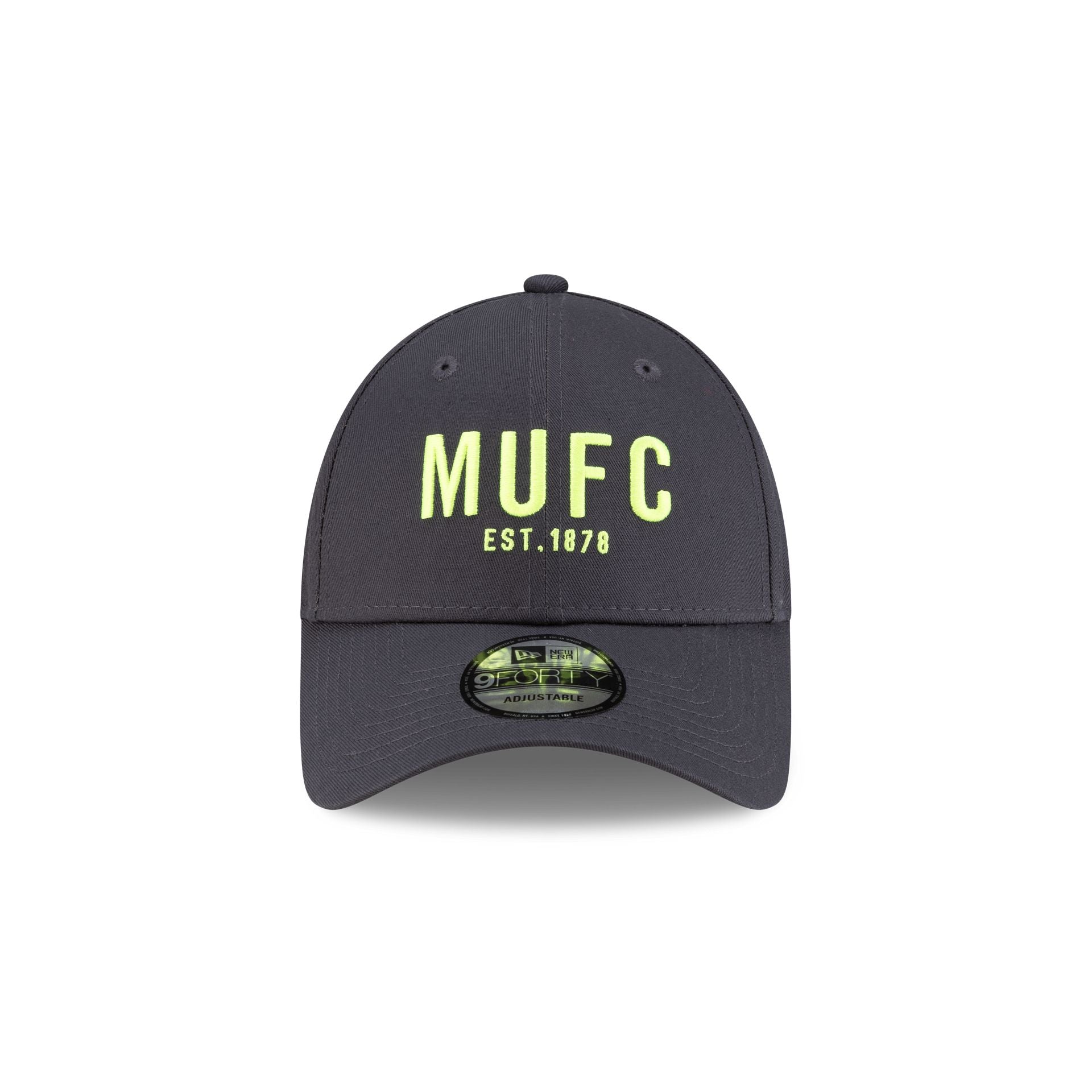 Manchester United FC Cyber Yellow Pop 9FORTY Adjustable Hat – New