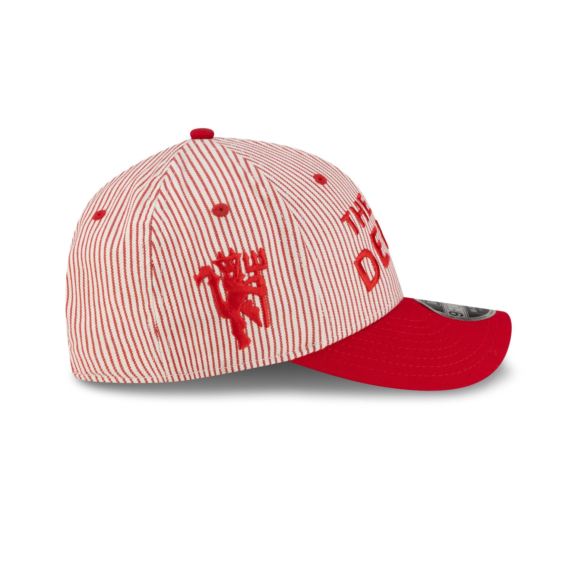 Manchester United FC Pinstripe 9FORTY M-Crown Snapback Hat – New