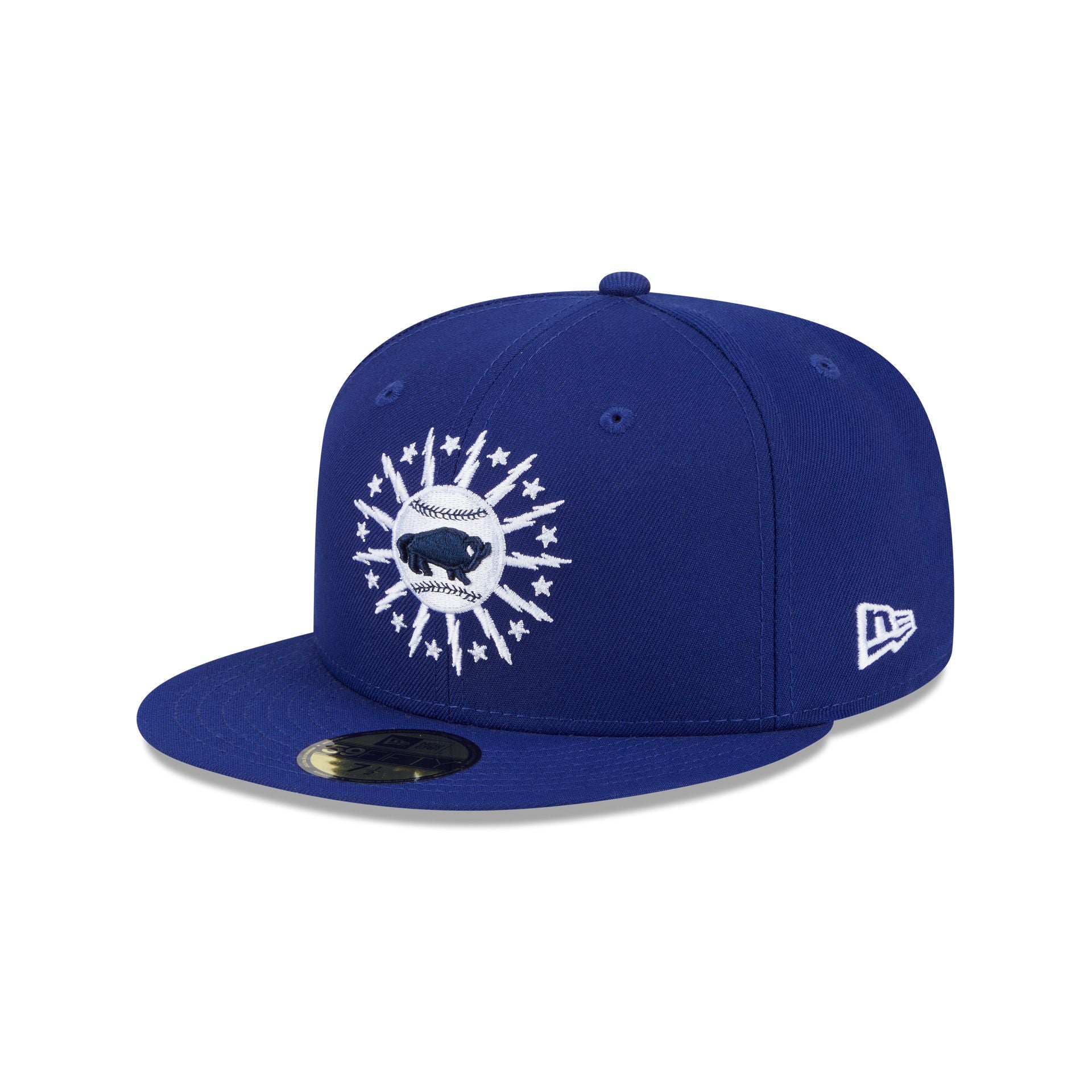 Buffalo Bisons Theme Night Blue 59FIFTY Fitted Hat