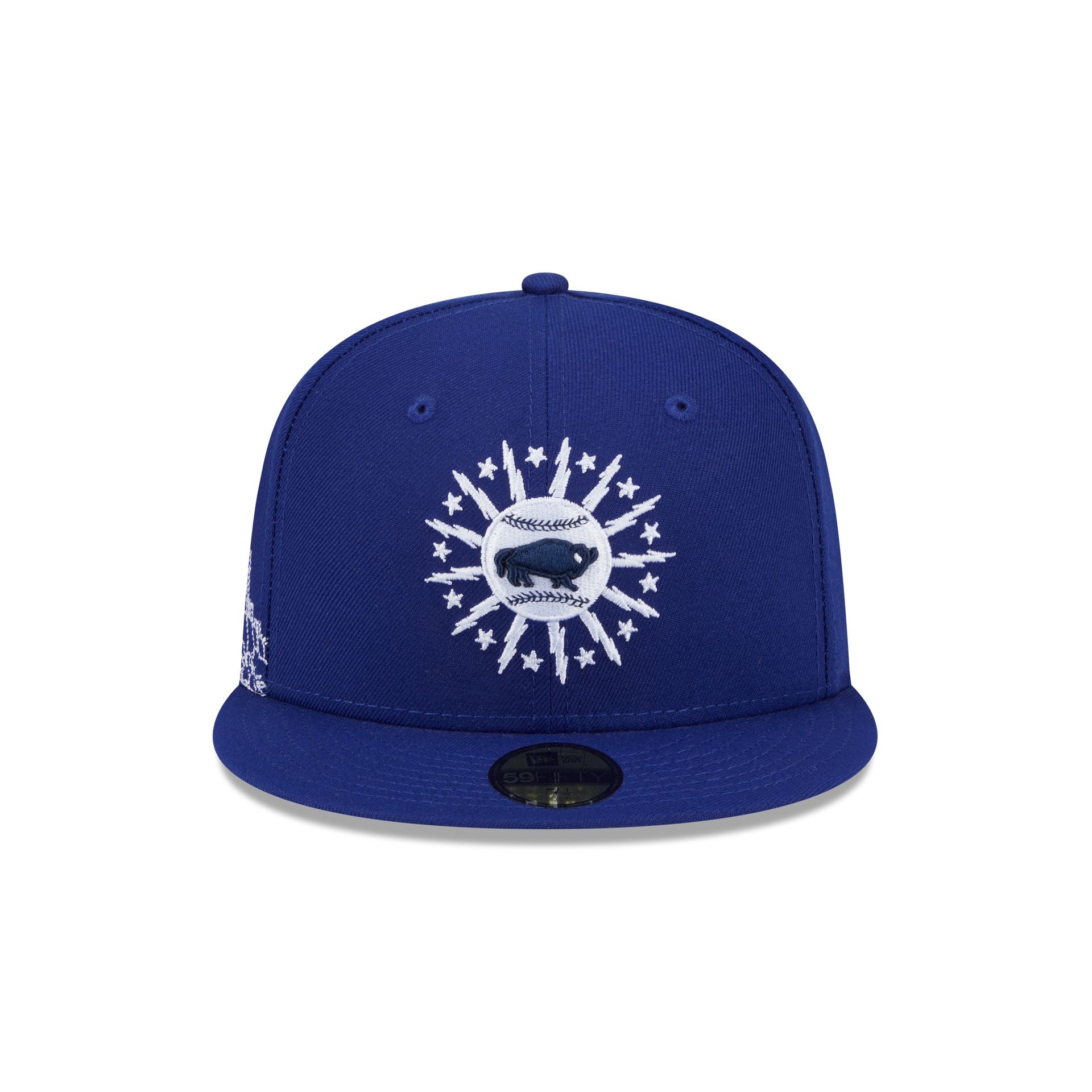 Buffalo Bisons Theme Night Blue 59FIFTY Fitted Hat