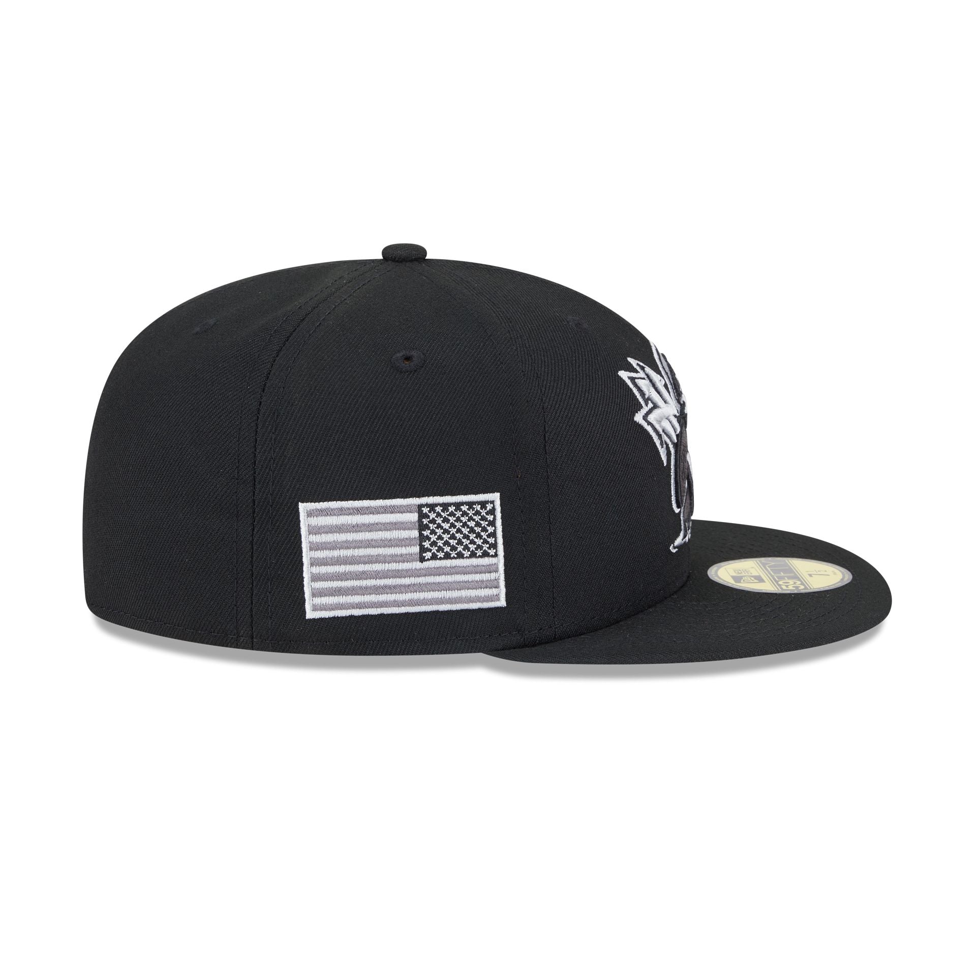 Norfolk Tides Theme Night Black 59FIFTY Fitted Hat