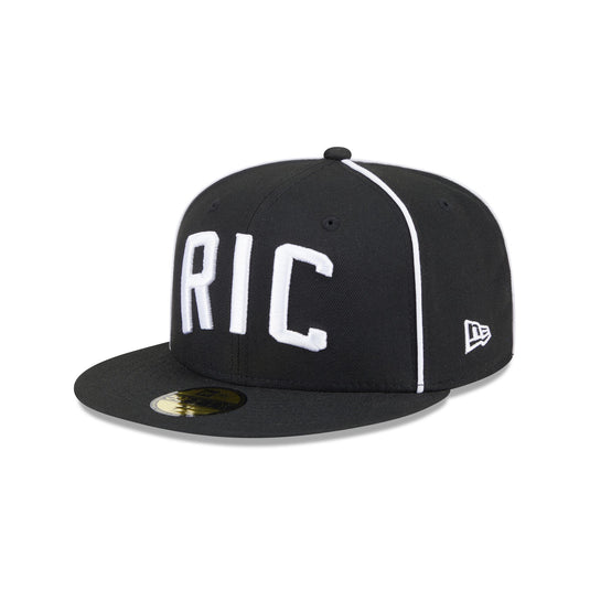 Richmond Flying Squirrels Theme Night Black 59FIFTY Fitted Hat - New Era Cap
