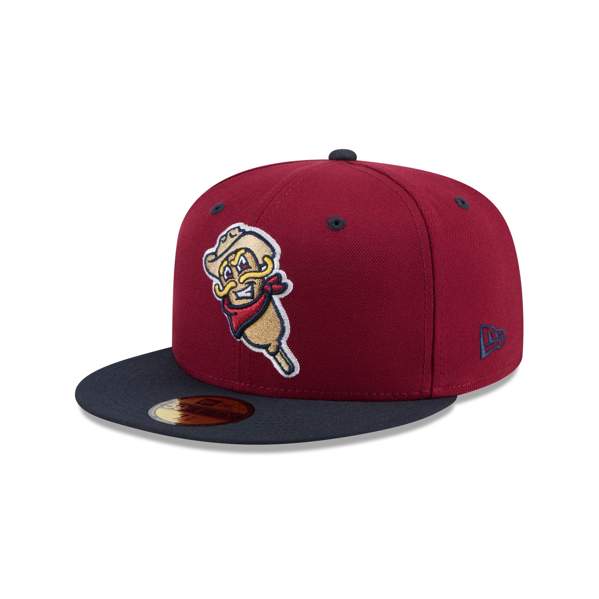Frisco RoughRiders Theme Night Maroon 59FIFTY Fitted Hat