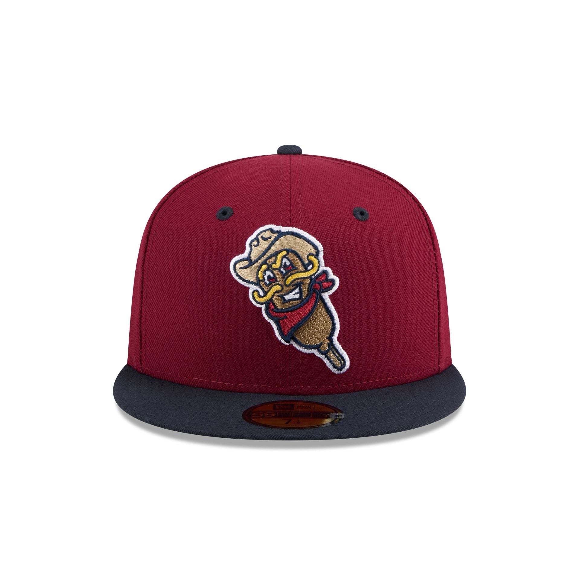 Frisco RoughRiders Theme Night Maroon 59FIFTY Fitted Hat