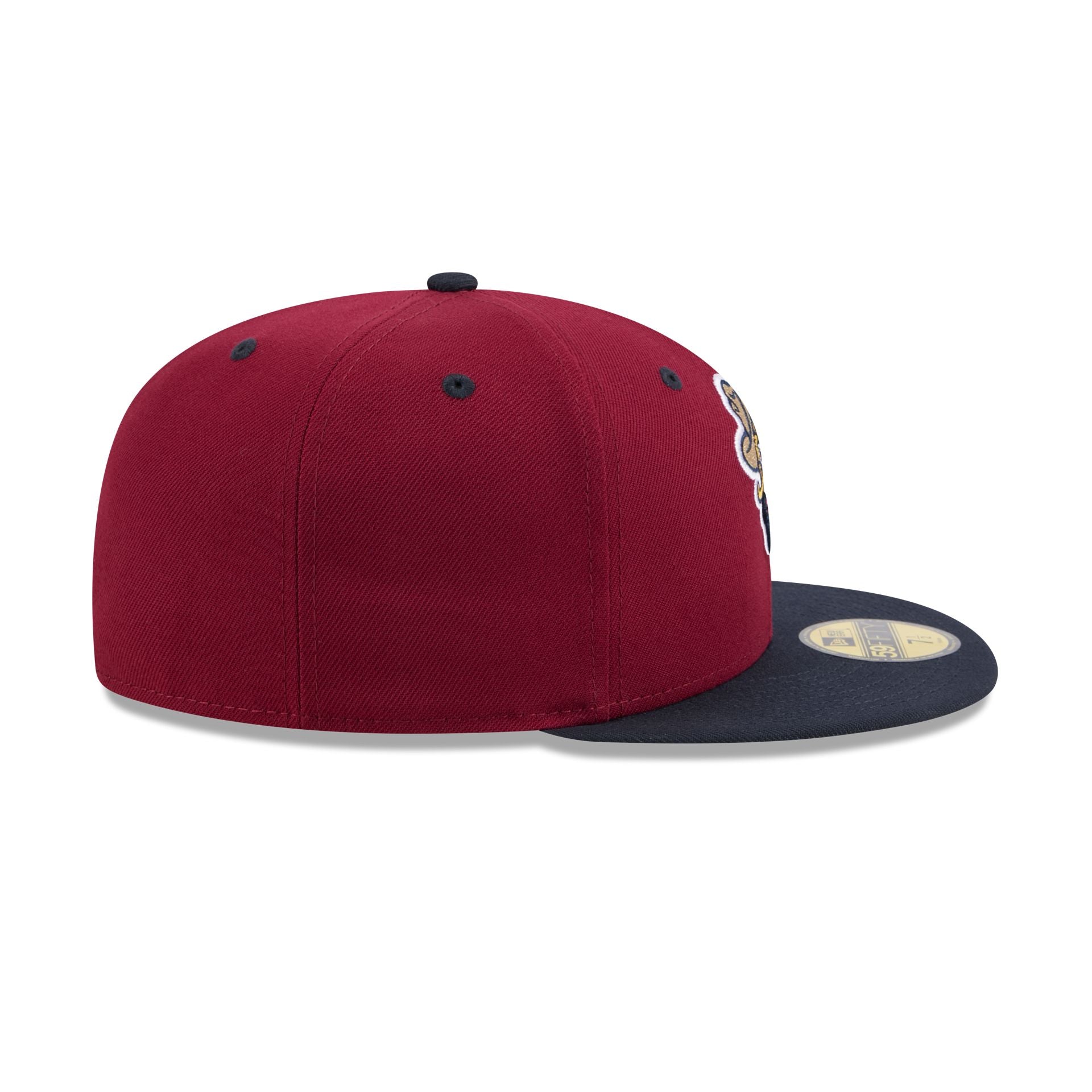 Frisco RoughRiders Theme Night Maroon 59FIFTY Fitted Hat