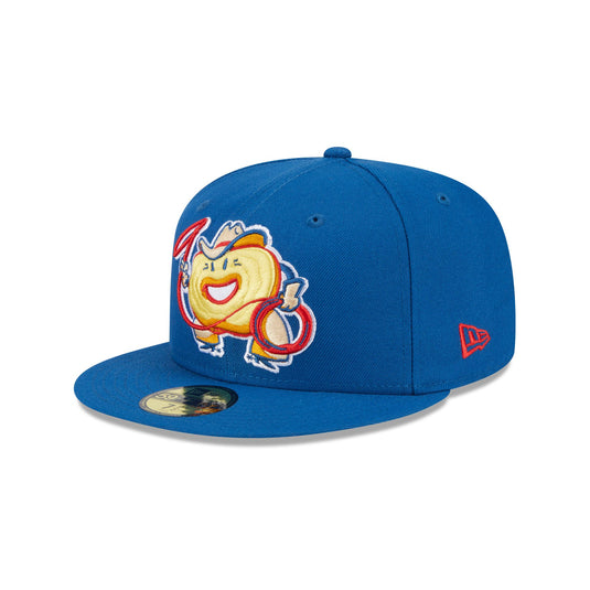 Round Rock Express Theme Night Blue 59FIFTY Fitted Hat - New Era Cap